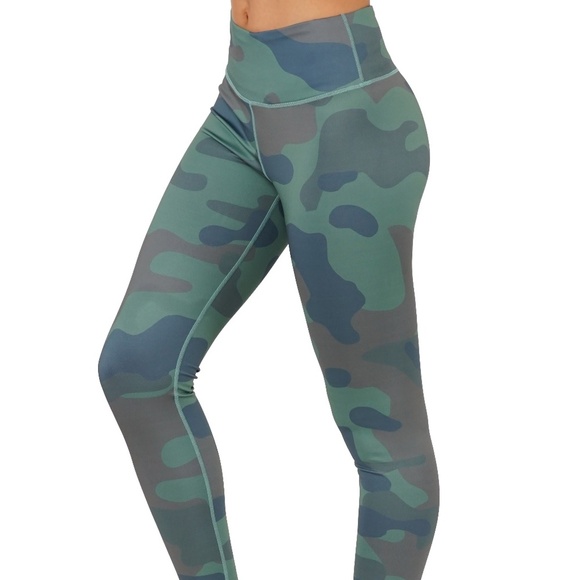 Yoga workout camouflage leggings - Picture 5 of 5